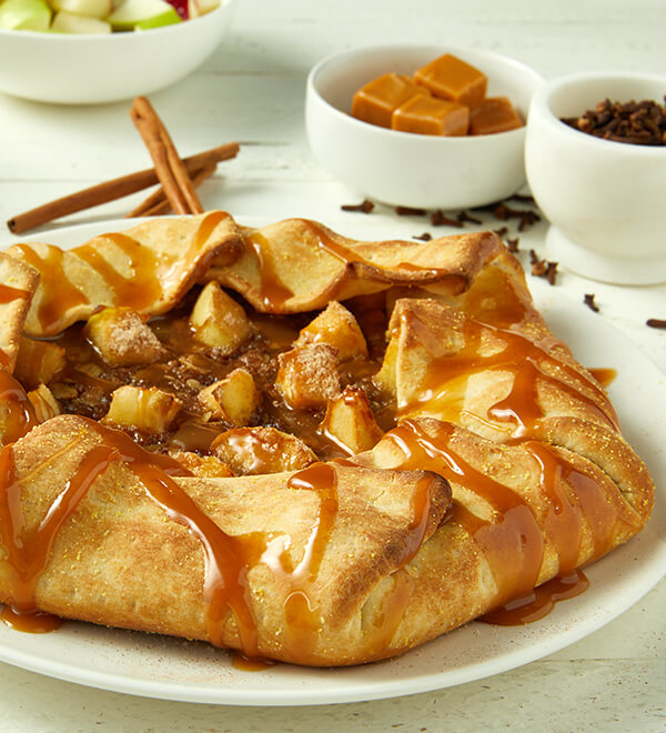 Salty Caramel Apple Pie