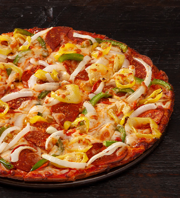 Cauliflower Pepperoni & Peppers